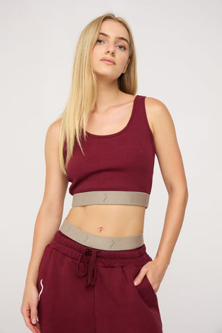 The Ribbed Crop Tank