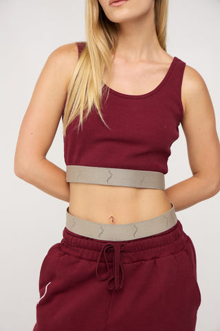 The Ribbed Crop Tank