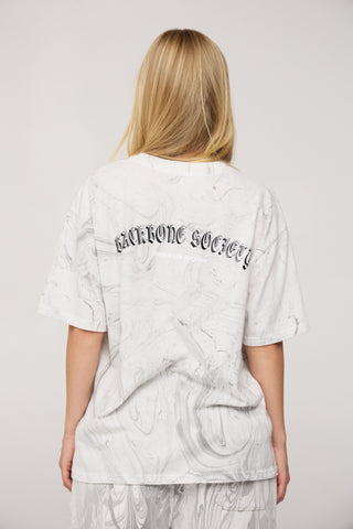 Marble Oversized Tee