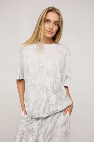 Marble Oversized Tee