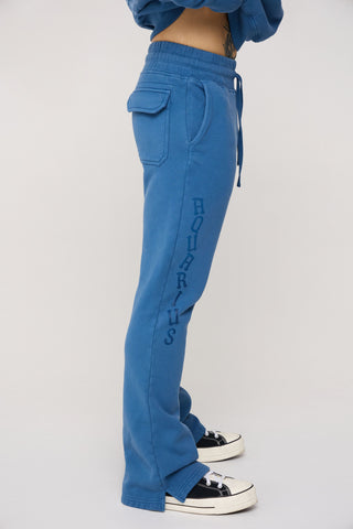 Celestial Aquarius Flared Sweatpants