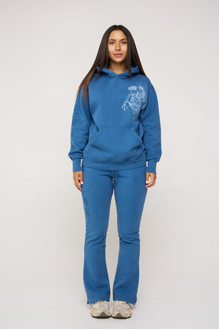 Celestial Gemini Flared Sweatpants