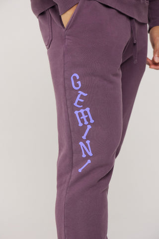 Celestial Gemini Flared Sweatpants