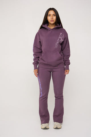 Celestial Aquarius Flared Sweatpants