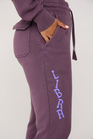 Celestial Libra Flared Sweatpants