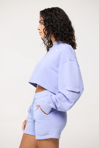 Cropped Pullover in Aries