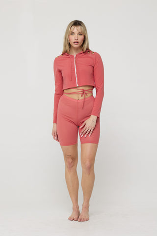 The Sammy Mesh Zip Up Hoodie Back Bone Society.