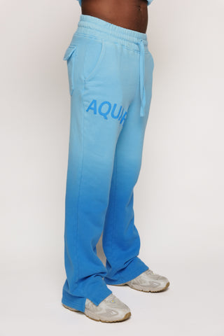 Zodiac Flared Sweatpants in Aquarius