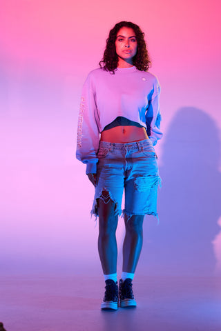 Cropped Pullover in Sagittarius