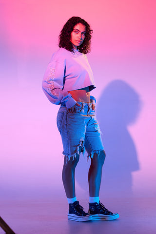 Cropped Pullover in Sagittarius