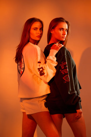Crewneck Pullover in Leo