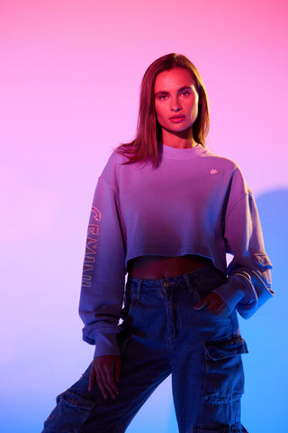 Cropped Pullover in Gemini