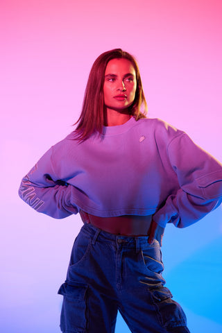 Cropped Pullover in Gemini
