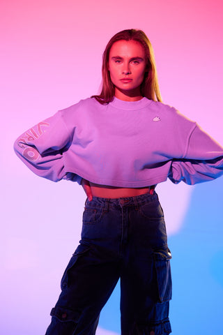 Cropped Pullover in Virgo
