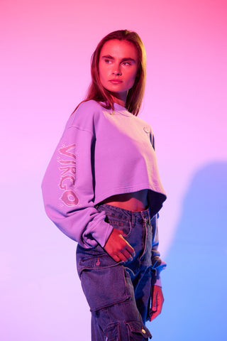 Cropped Pullover in Virgo