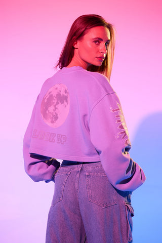 Cropped Pullover in Taurus
