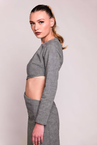 The Briel Asymmetrical Cutout Dress